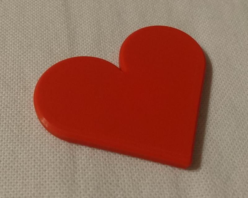 Heart Fridge Magnet For Loved Ones