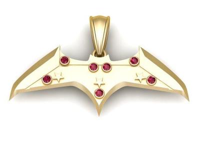 Bat Pendant 3D printable  Model