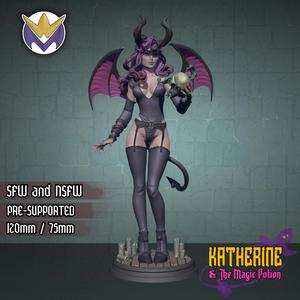 Katherine, The Devil (75mm, 120mm)+NSFW Versions