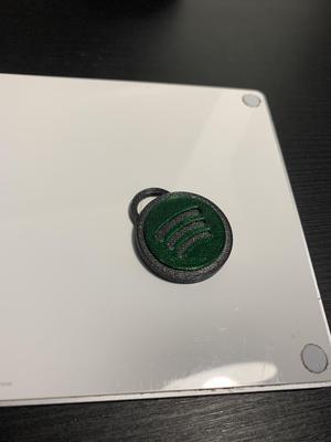 Spotify NFC keychain