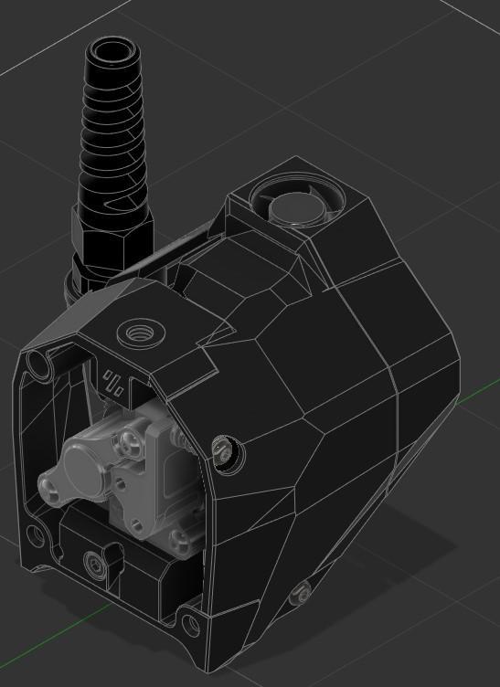 Vz-HextrudORT + ebb36 adapter for Voron Stealthburner