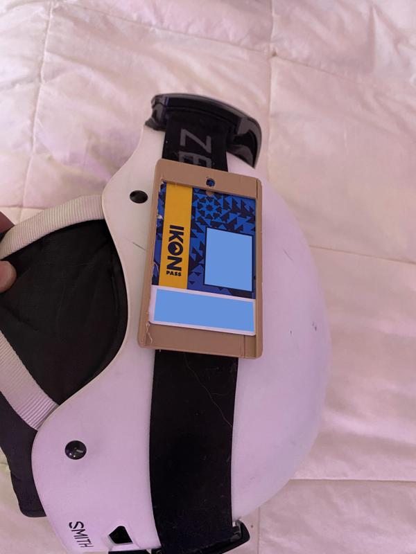 Ikon / Epic / Indy Ski Snowboard Pass Goggle Strap Mount