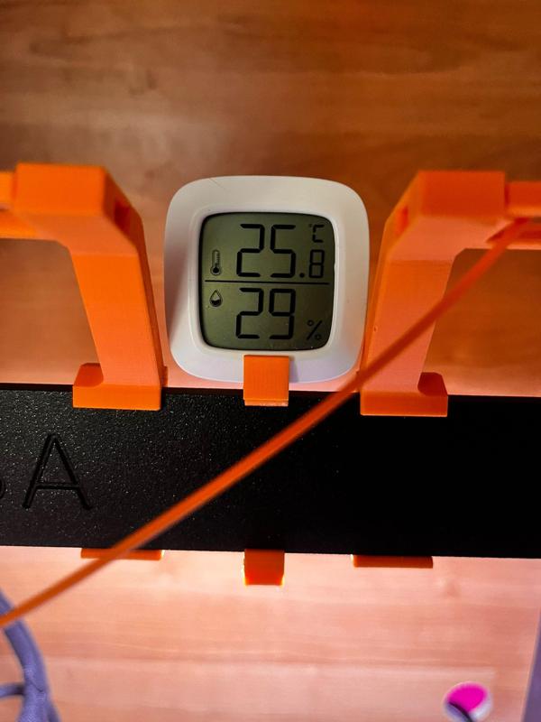 Prusa thermometer clip
