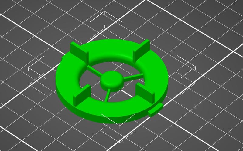 Tetra propeller holder