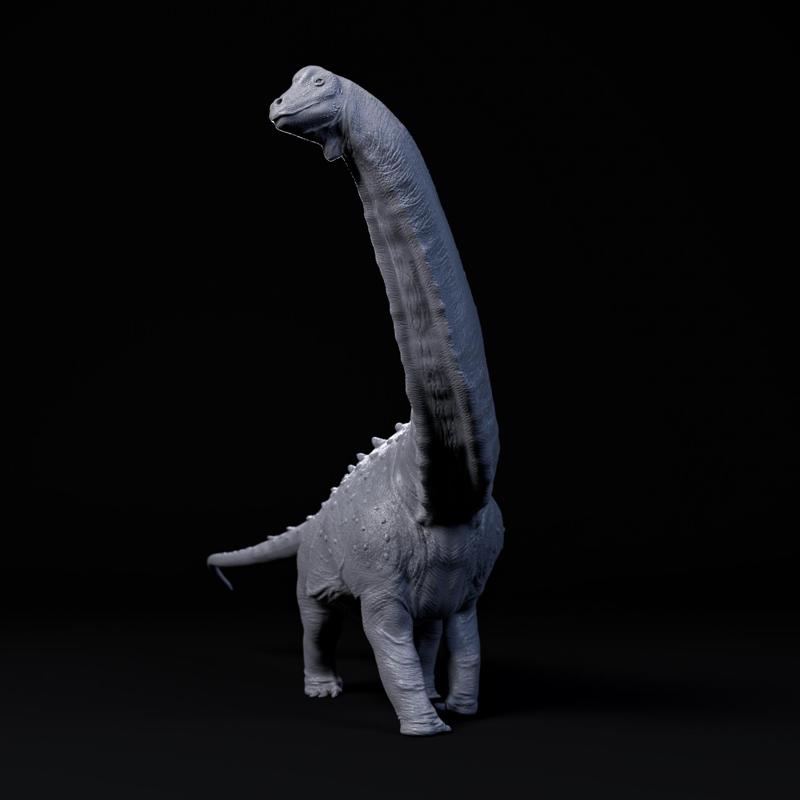 Magyarosaurus walking 1-35 scale pre-supported dinosaur sauropod