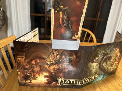 Pathfinder 2E Battle Card Clip