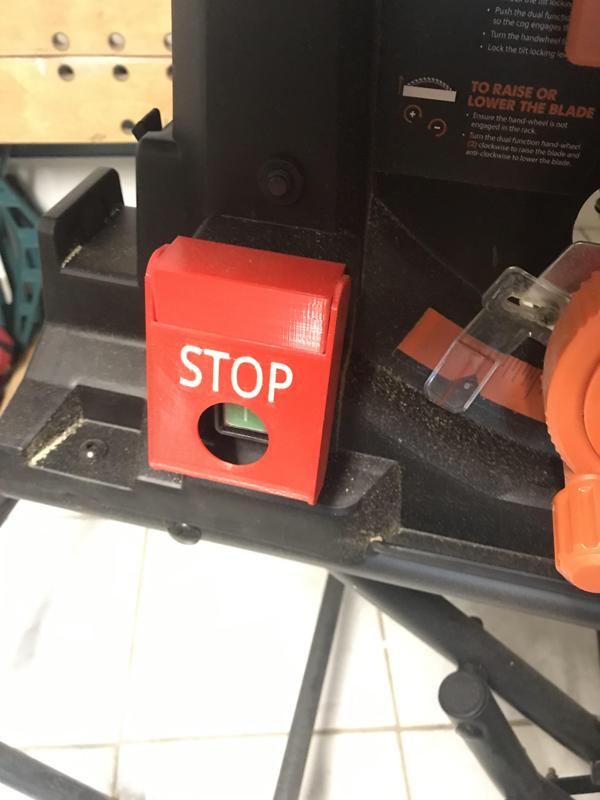 Emergency switch Evolution Power Tools 057-0003 Rage 5-S