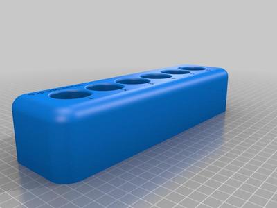Tall rack for long tubes