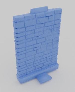 Vulcano's Instant Fortress sample wall
