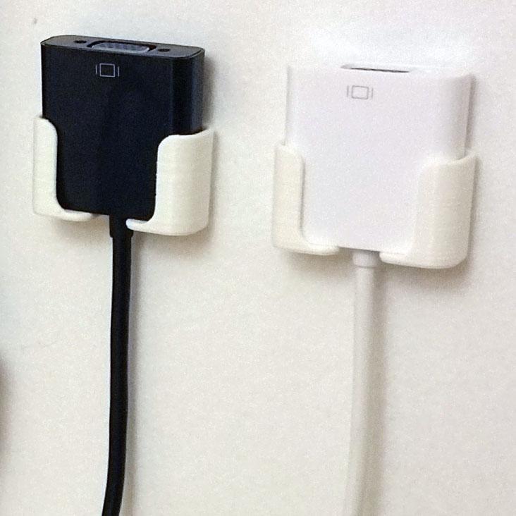 VGA Adapter wall holders