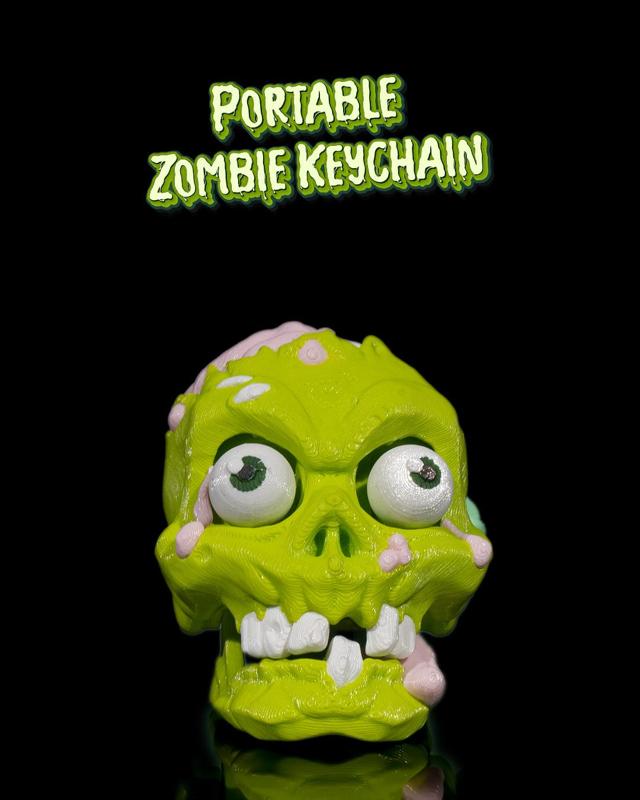 Portable Zombie Keychain