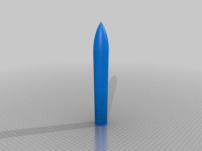 Red Rocket Lamp