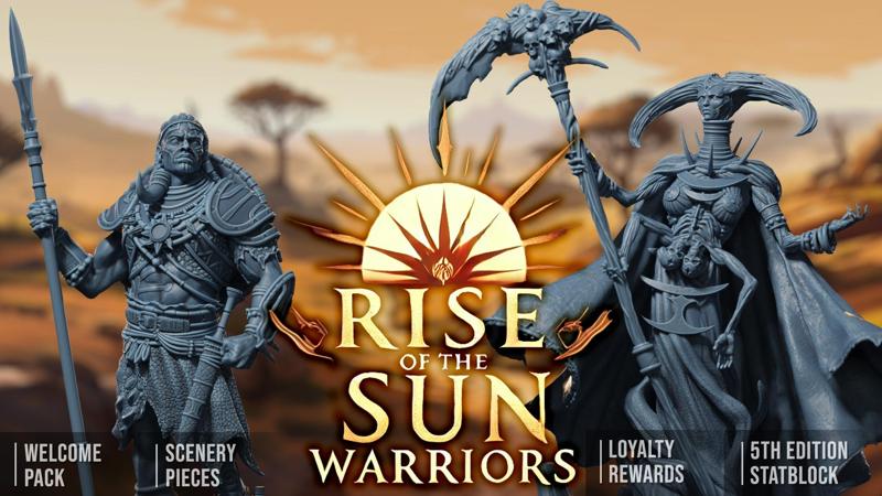 Rise of the Sun Warriors - 5e Statblocks