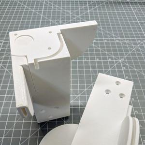 Invisible Hinge with Cable Duct for Ikea LACK Table