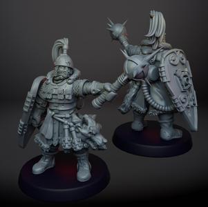 Slavic trench fighter