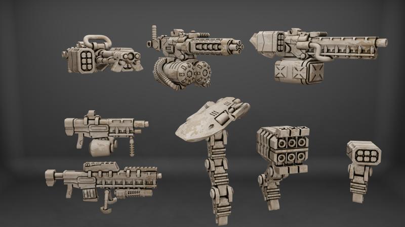 30 minute missions/gunpla weapons pack