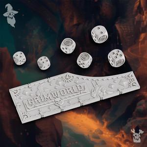 Grimworld Gauge and Dice