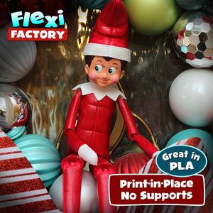 Flexi Factory Elf now with 3mf file!