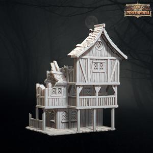 Fishing Village at War - Tavern (Destroyed)
