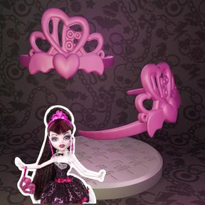 Monster High Sweet 1600 Draculaura doll crown replacement