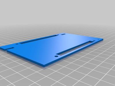 ROC-RK3399-PC cover plate with GPIO-access