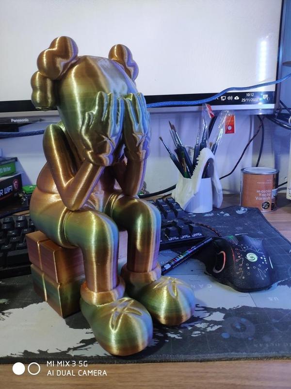 Kaws companion style art toy 