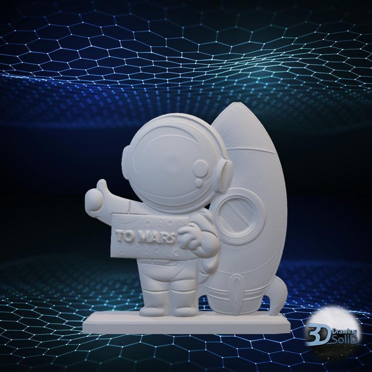 Stranded Astronaut Decor