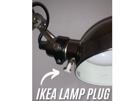 ikea lamp plug
