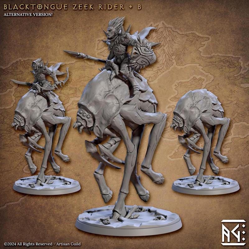 Blacktongue Zeek Rider - B (Blacktongue Assassins)