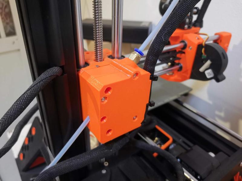 Prusa MINI extruder dummy with filament sensor