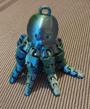 articulated octopus-print in place