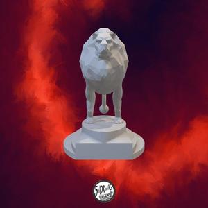 Lion L39 - LowPoly - Bust - Full - Perfect Design - Easy Print - Decor - SoliDRawinGS0431