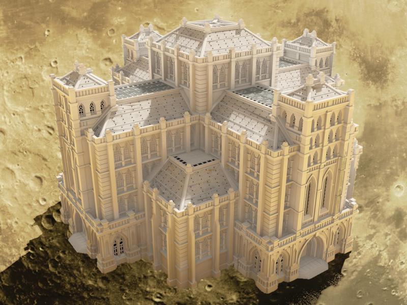 Concretium aristocratic district - palazzo