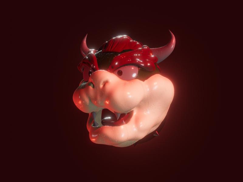 Bowser's head