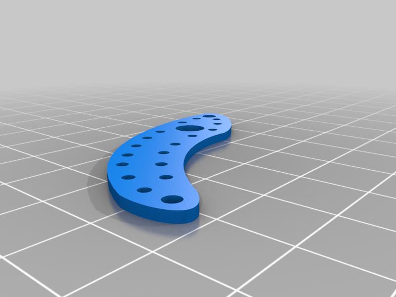 Simple movable eyebrows