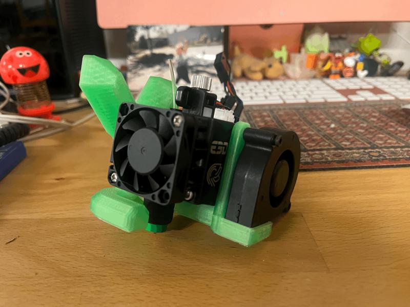 Backplate & Fan Blower for the LULZBOT 289 & 747 and Other 4 HEMERA XS REVO