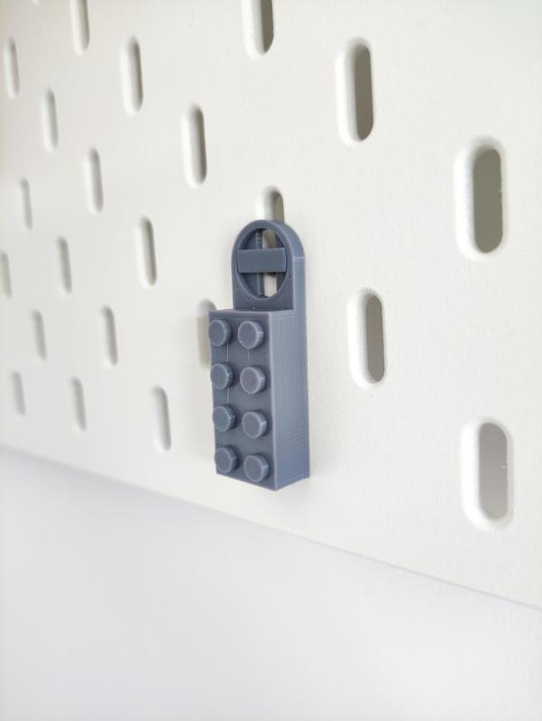 Ikea Skadis Lego 4x2 Holder