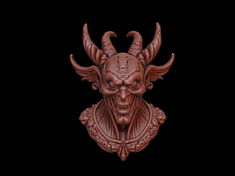 Aswang Beast Bust