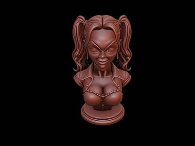 Harley Quinn Bust
