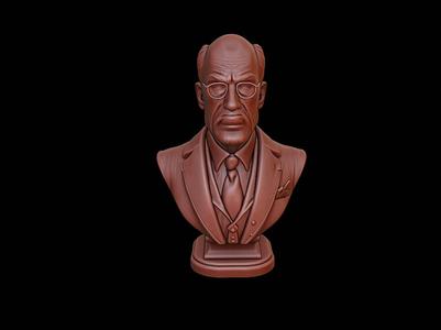 Professor X Bust