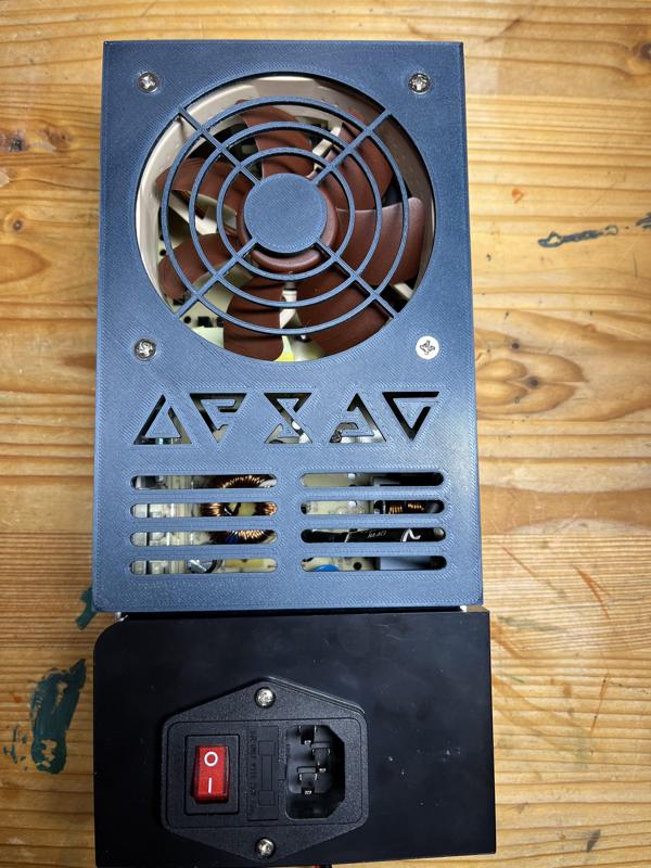 E3PRO Meanwell LRS 350 24V FAN COVER (92x25, 92x14, 80x25)