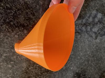 Dishwasher salt funnel