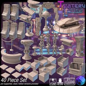 Cyber Casino Terrain Set