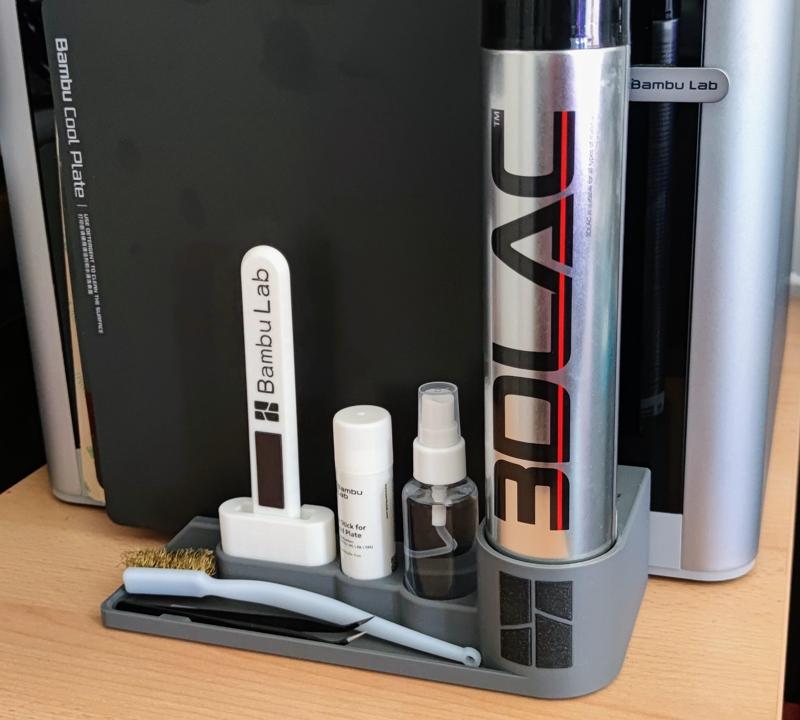 Bambu Lab X1C Plate and Adhesive Station