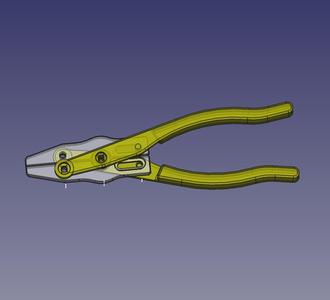 Parallel jaw pliers (sturdy) - MRW
