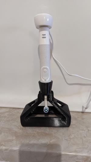 Electric toothbrush holder (flipped)