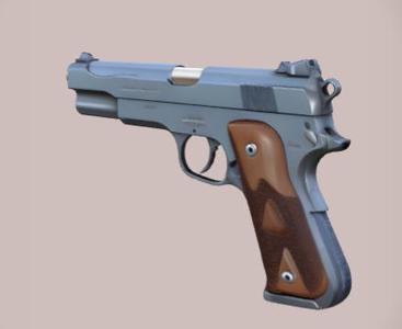pistol 3D toy