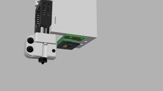 4 mm ADXL345 MOUNT for Vz-Printhead (TEST)