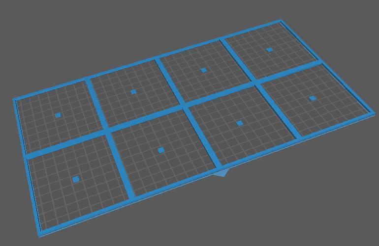 Anycubic M3 Max Resin Exposure Range Finder Layout Helper