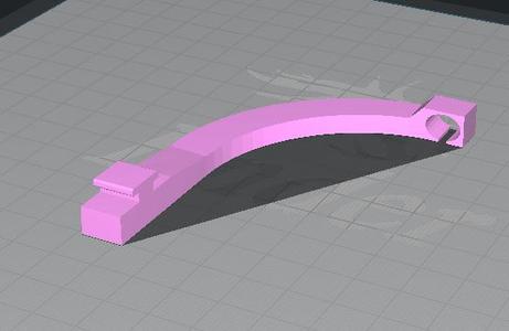 Ender 3 Top Rail Filament guide